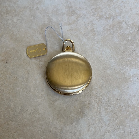 Colibri pocket Watch battery gold tone w/date - Picture 2 of 4